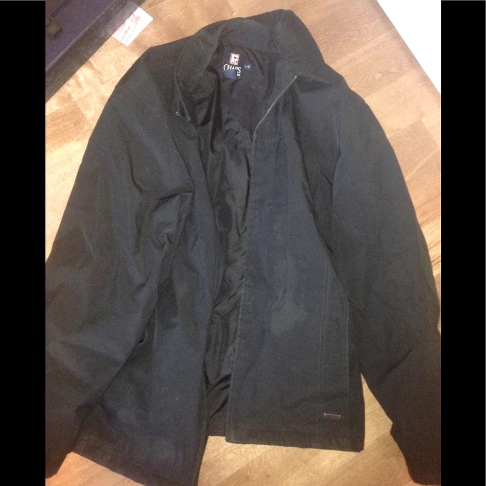 Men’s Chaps Ralph Lauren Black Spring Fall Jacket